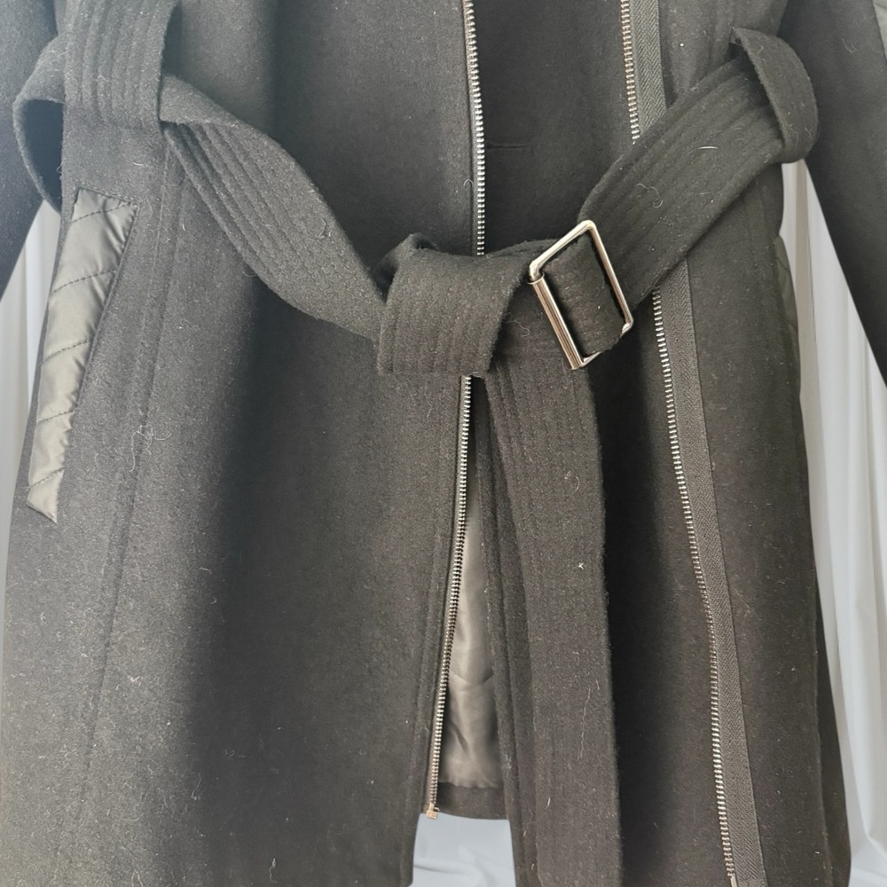 Kenneth Cole New York Black Quilted Women's Coat - Picture 7 of 8
